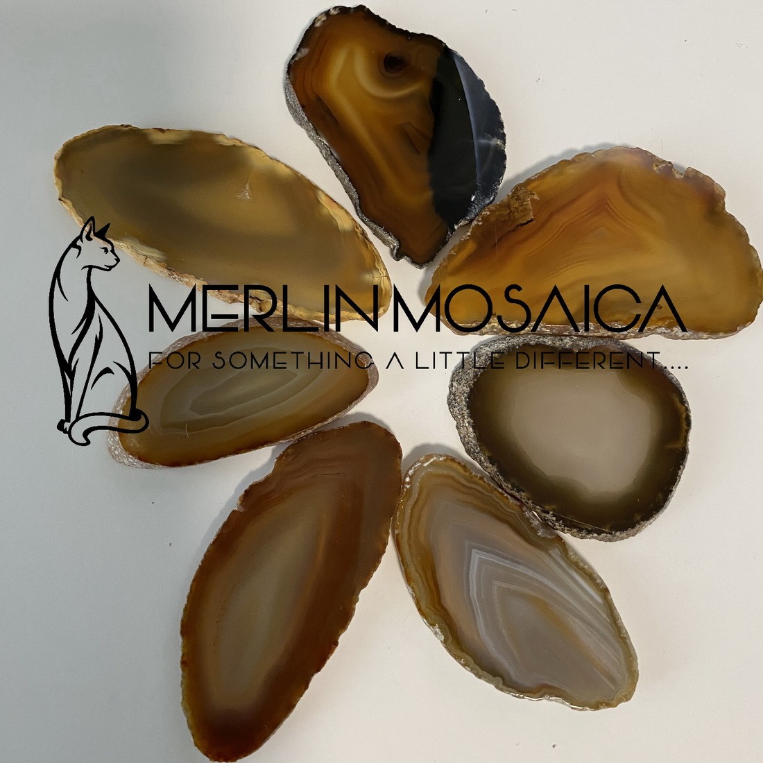 Agate Slices - Natural
