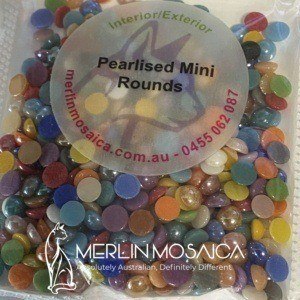 Pearlised Mini Rounds (5mm)