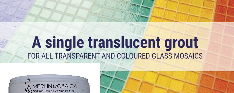 Mosaic Grout for Artists - Starlike Crystal EVO Translucent Glass Tile Grout