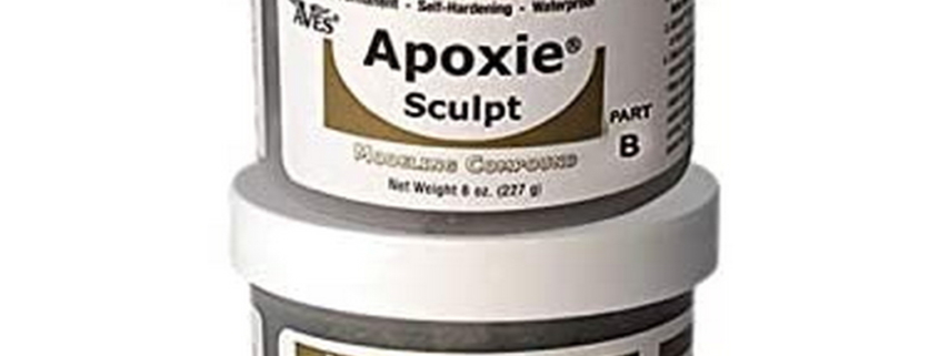 Apoxie Sculpt - Black, 1/4LB (113gms)