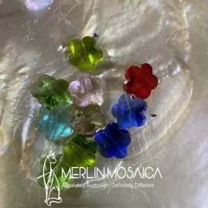 Faceted Glass Flowers