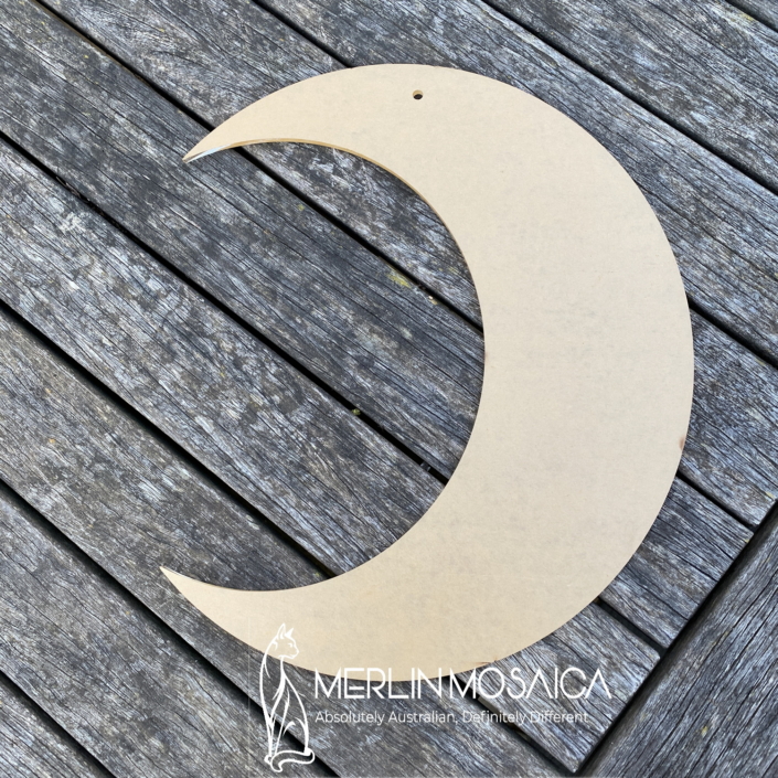 Crescent Moon – MDF - Merlin Mosaica