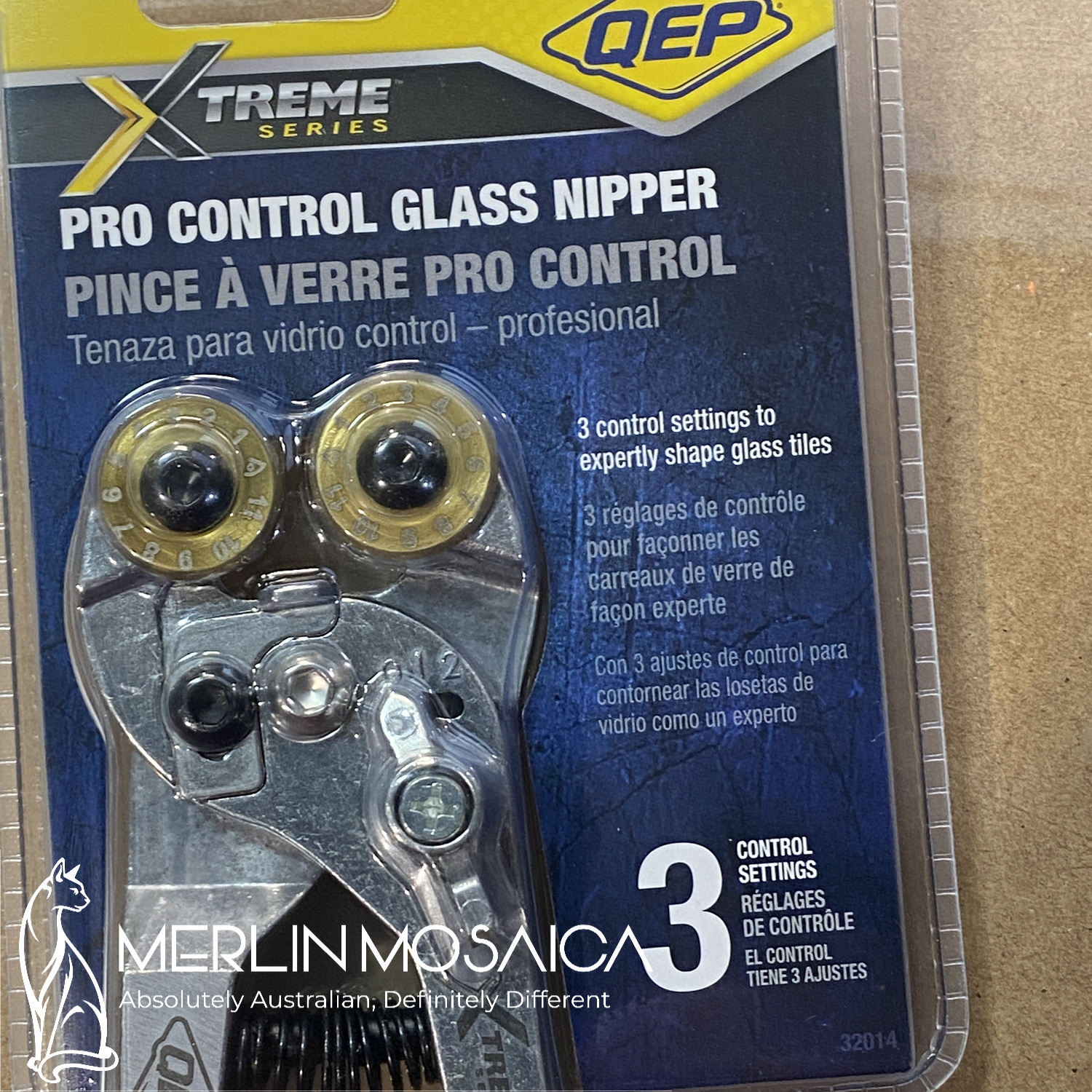 QEP 32014 Xtreme Pro Control Glass Tile Nippers