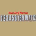 No4 Sans Serif Narrow named