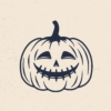 12,Halloween,Pumpkin,Icons,Set.,Vintage,Funny,Pumpkins,Isolated,On