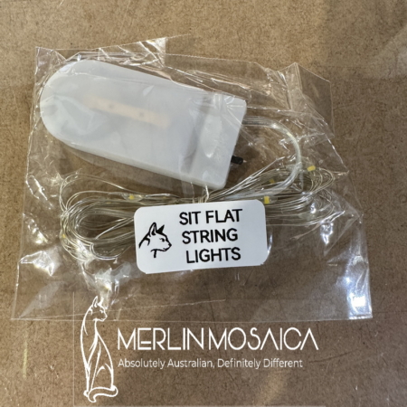 Sit flat string lights