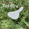 Garden Stake - Fat Bird Labelled