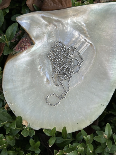 Silver 3mm Brass