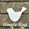 Simple Bird - PVC labelled