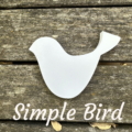 Simple Bird - PVC labelled