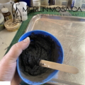 Large grout bowl in use square