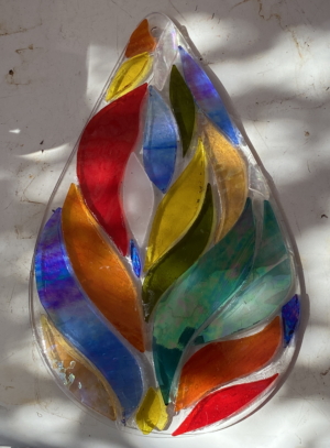 Flame Suncatcher - WIP 04