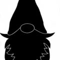 Merry,Christmas,Vector,Design,,Three,Gnomes,,Christmas,Illustration