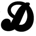 Mosaic Font - D