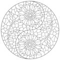 MM1590-Sunflower-Yin-Yang-LINE-scaled