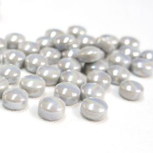 Finch Grey Pearl - 12mm Dots