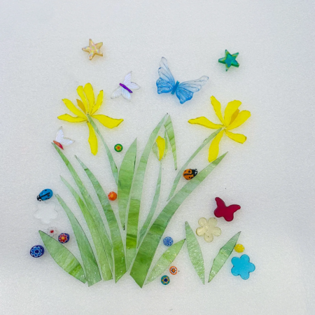 Flowers and Butterflies