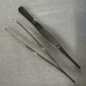 Straight Round-Tip Tweezer